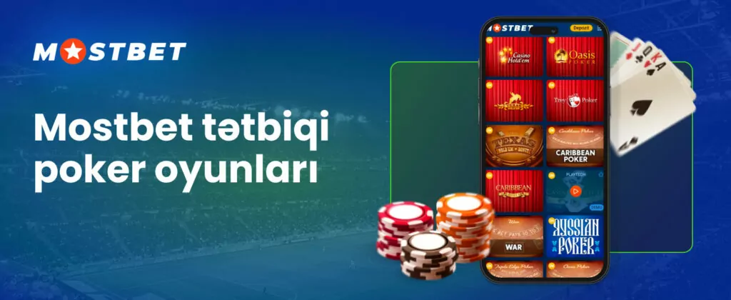 Mostbet mobil tətbiqetməsində poker oyunu haqqında tam məlumat