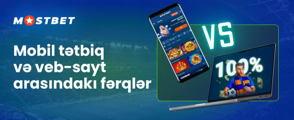 Telefonda və kompüterdə Mostbet tətbiqindən istifadə fərqləri