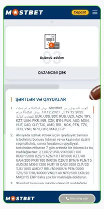 Mostbet bonuslarını necə əldə etmək barədə ətraflı bələdçi